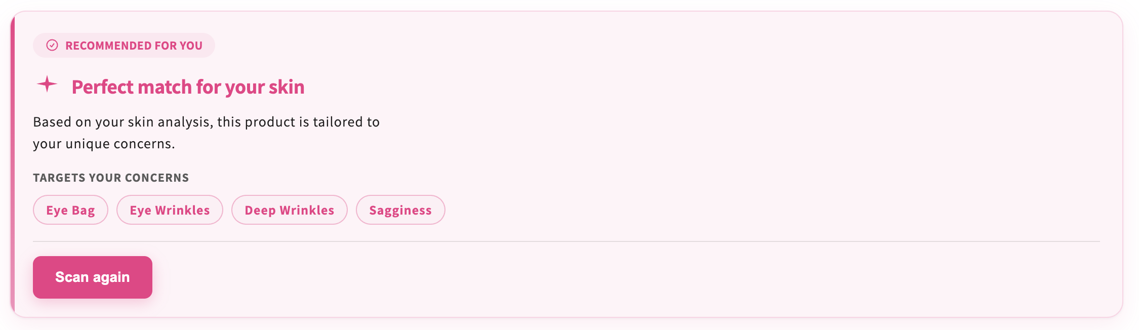 Product Insight block on a product page